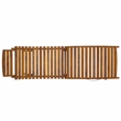 Safavieh Fanty Wood Folding Sunlounger  in Teak
