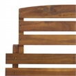 Safavieh Fanty Wood Folding Sunlounger  in Teak