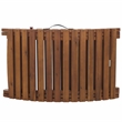 Safavieh Fanty Wood Folding Sunlounger  in Teak