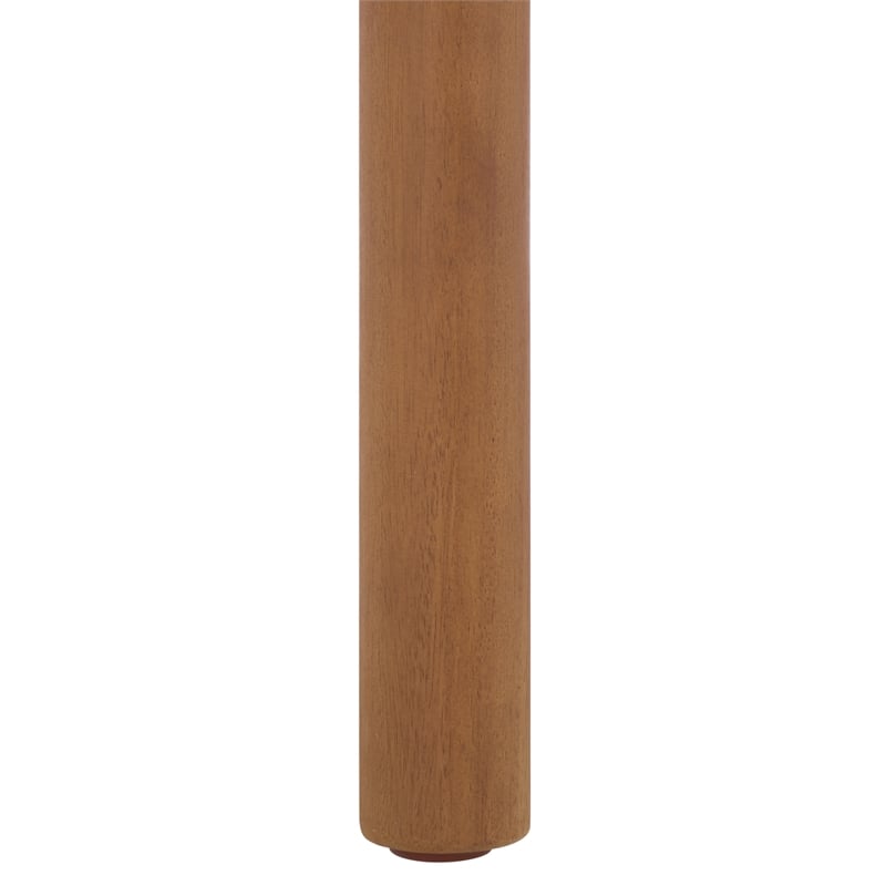 Safavieh Cardori Wood Bench + Table in Teak / Brown / Cream