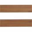 Safavieh Alta Wood Bench + Table in Teak / Brown / Cream
