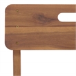 Safavieh Austin Wood Bistro Set in Teak