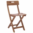 Safavieh Austin Wood Bistro Set in Teak