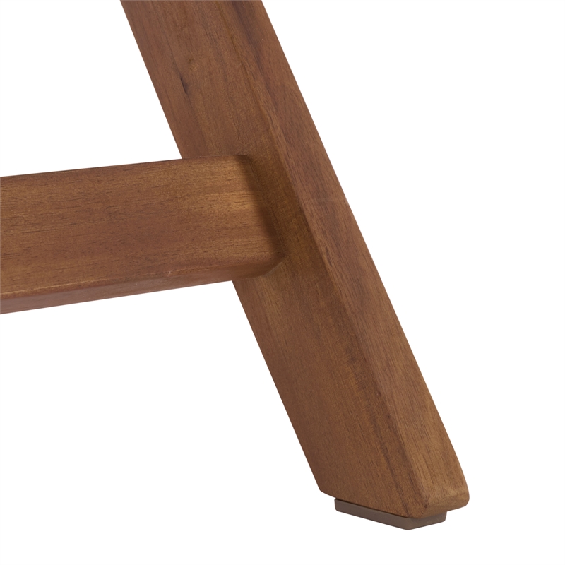 Safavieh Austin Wood Bistro Set in Teak