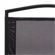 Safavieh Alvin Metal and Rattan Folding Chair Set of 2 in Black / Black