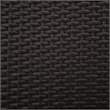Safavieh Dory Metal and Rattan Folding Chair Set of 2 in Black / Gray