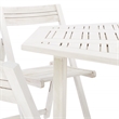 Safavieh Kerman Wood and Metal Table / Chair Set in White