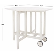 Safavieh Kerman Wood and Metal Table / Chair Set in White