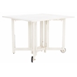Safavieh Arvin Wood and Metal Table / Chair Set in White