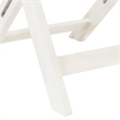 Safavieh Arvin Wood and Metal Table / Chair Set in White