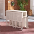 Safavieh Arvin Wood and Metal Table / Chair Set in White