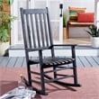 Safavieh Shasta Wood Rocking Chair in Black