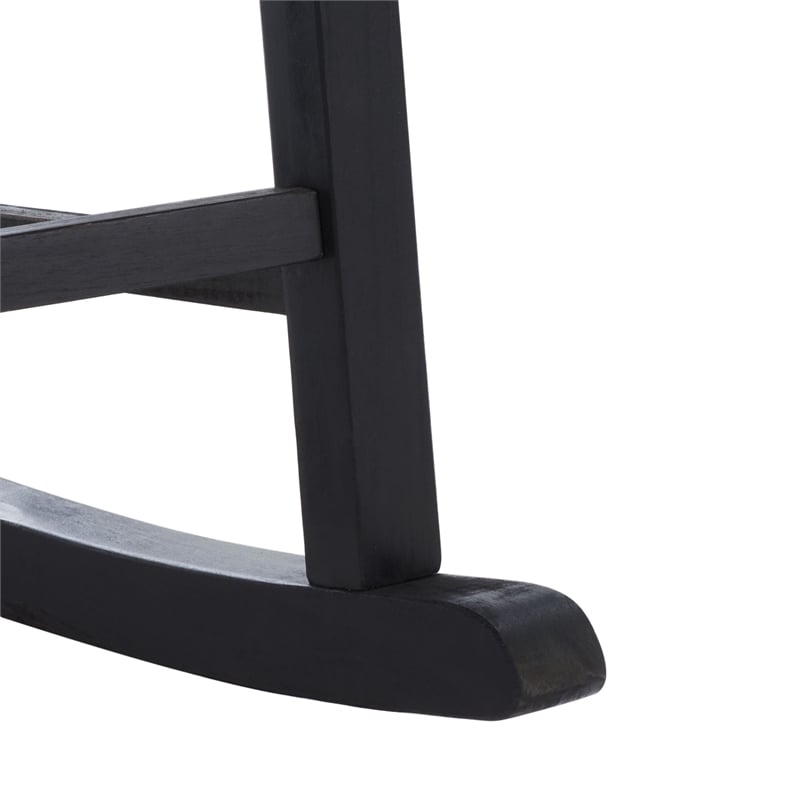 Safavieh Shasta Wood Rocking Chair in Black