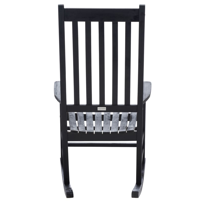 Safavieh Shasta Wood Rocking Chair in Black