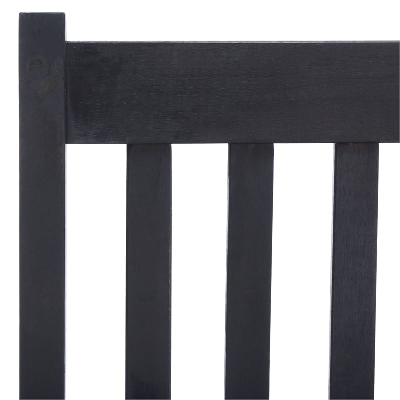 Safavieh Shasta Wood Rocking Chair in Black