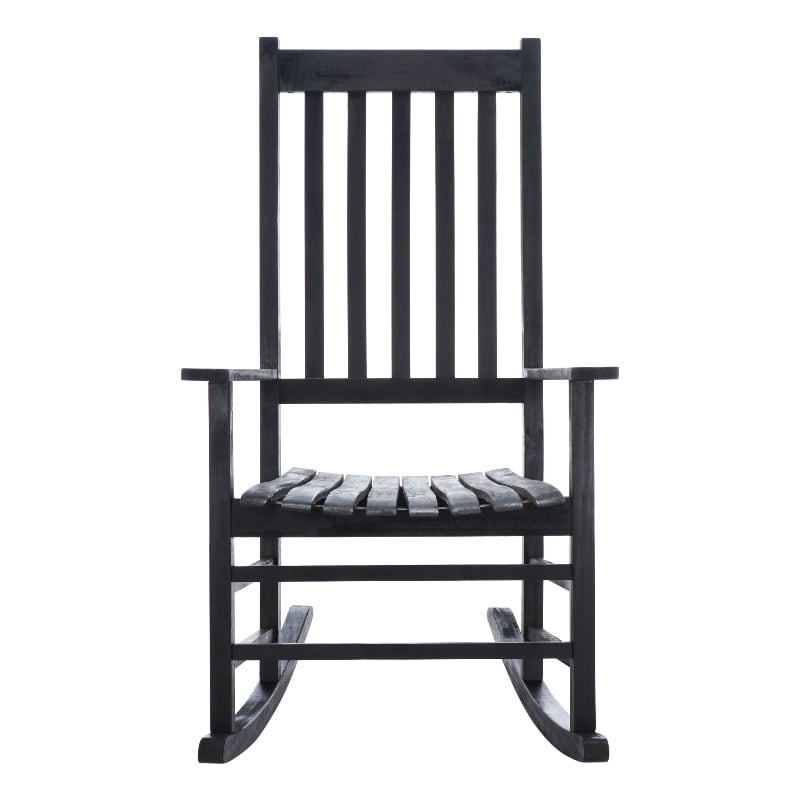 Safavieh Shasta Wood Rocking Chair in Black