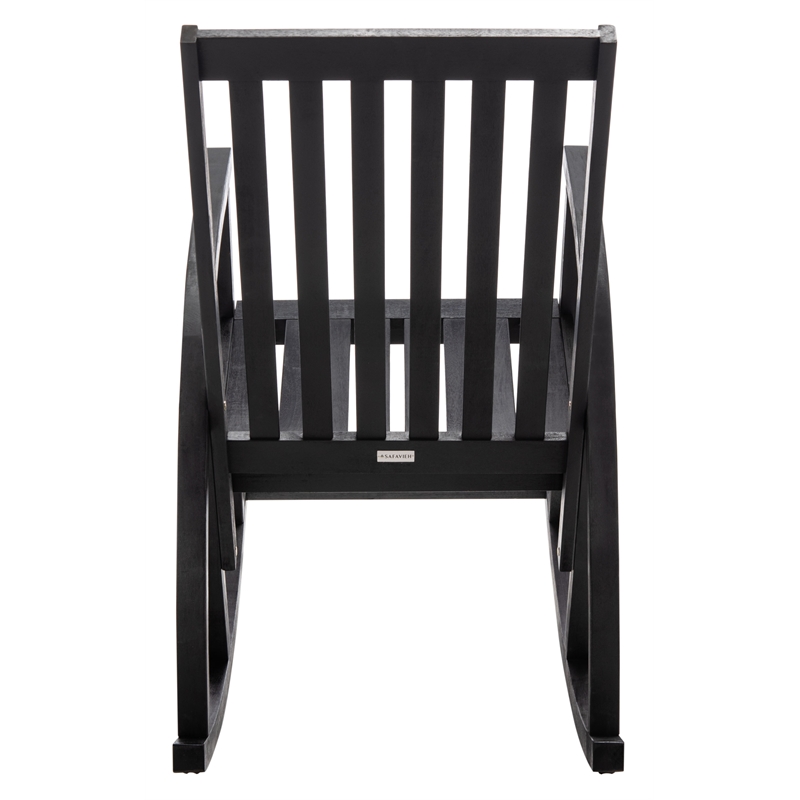 Safavieh Clayton Wood Rocking Chair in Black