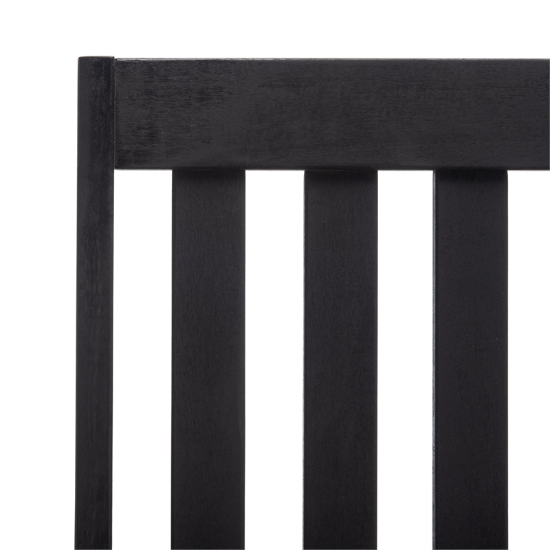 Safavieh Clayton Wood Rocking Chair in Black