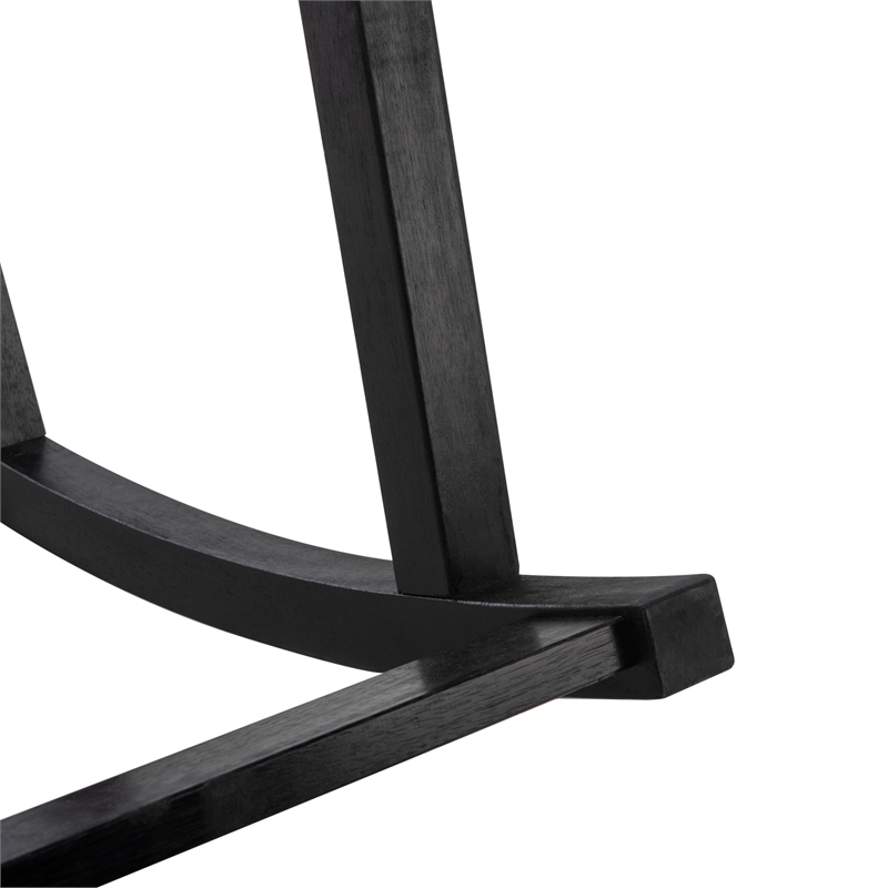 Safavieh Clayton Wood Rocking Chair in Black