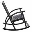 Safavieh Clayton Wood Rocking Chair in Black