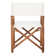 Safavieh Laguna Wood and Fabric Director Chair in Natural / Beige