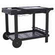Safavieh Orland Wood Tea Trolly in Black