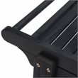 Safavieh Orland Wood Tea Trolly in Black