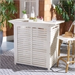 Safavieh Monterey Wood Bar Table in White