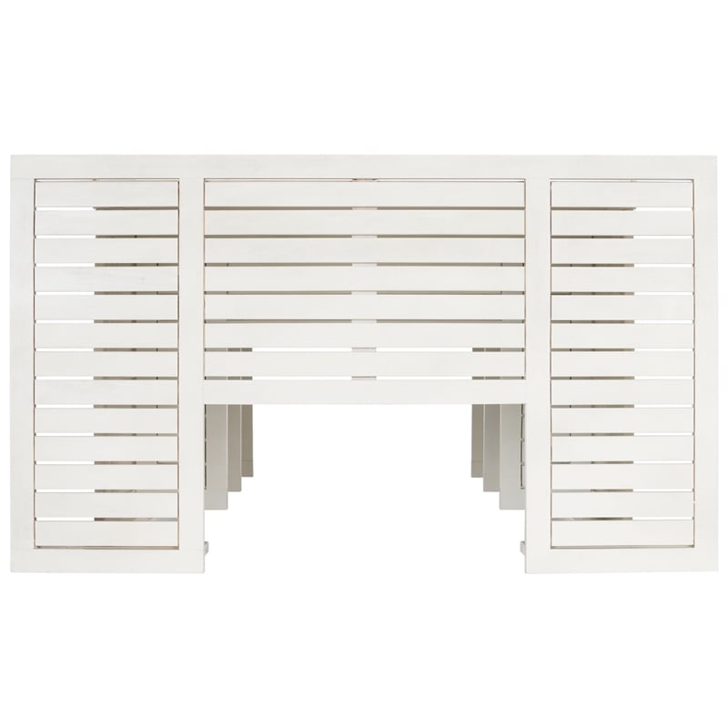 Safavieh Monterey Wood Bar Table in White