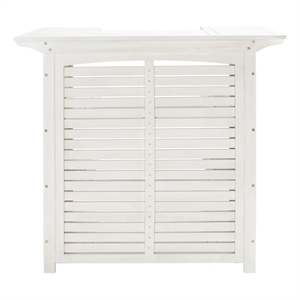 Safavieh Monterey Wood Bar Table in White