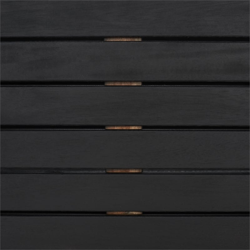 Safavieh Monterey Wood Bar Table in Black