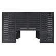 Safavieh Monterey Wood Bar Table in Black