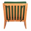 Safavieh Vernon Wood Rocking Chair in Natural / Green
