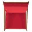 Safavieh Vernon Wood Rocking Chair in Natural / Red