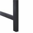 Safavieh Brea Twin Seat Wood Bench in Black