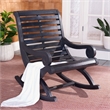 Safavieh Sonora Wood Rocking Chair in Black