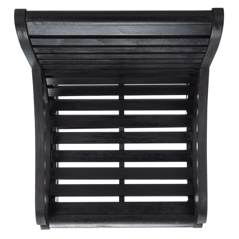 Safavieh Sonora Wood Rocking Chair in Black