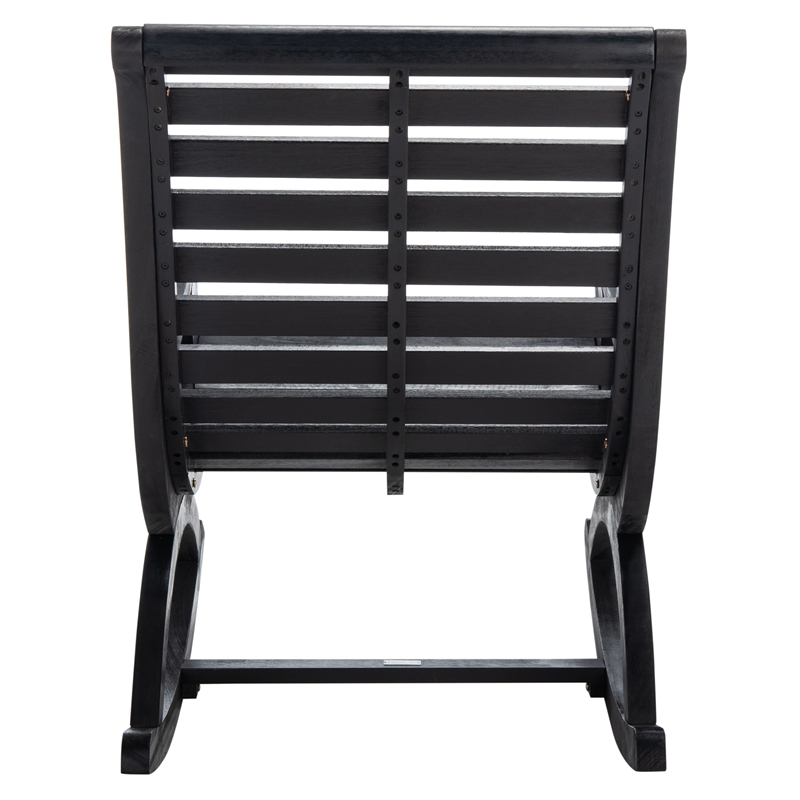 Safavieh Sonora Wood Rocking Chair in Black