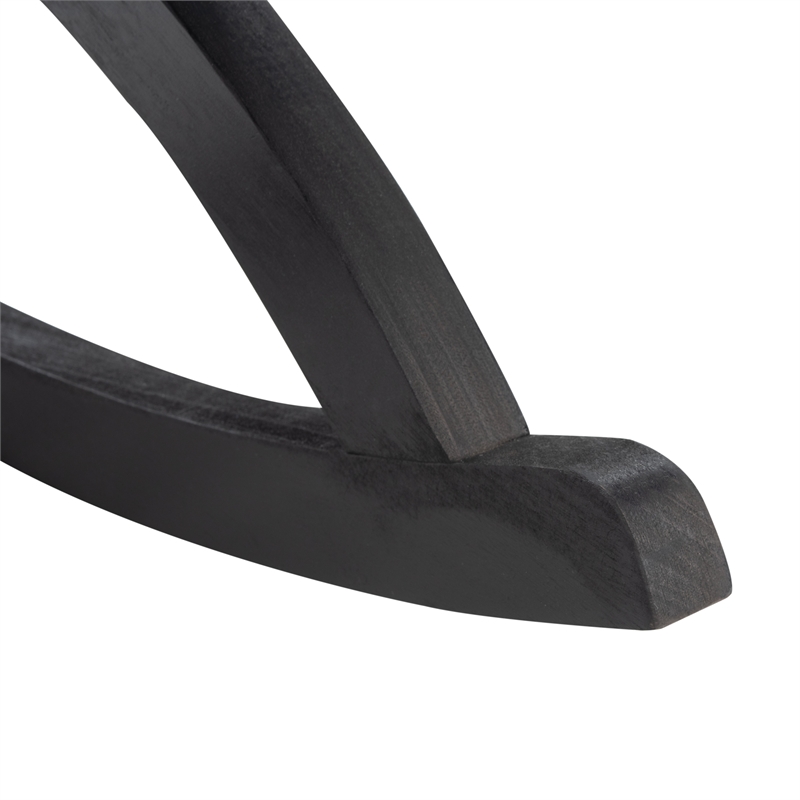 Safavieh Sonora Wood Rocking Chair in Black