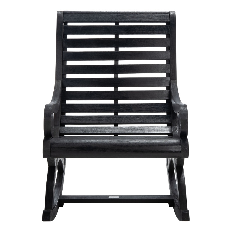 Safavieh Sonora Wood Rocking Chair in Black