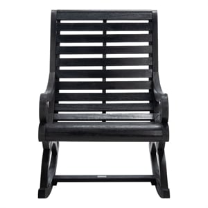 Safavieh Sonora Wood Rocking Chair in Black
