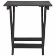 Safavieh Pacifica 3 Piece Wood Lounge Set in Black / Beige
