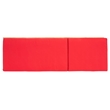 Safavieh Newport Wood Lounge Chair in Natural / Red