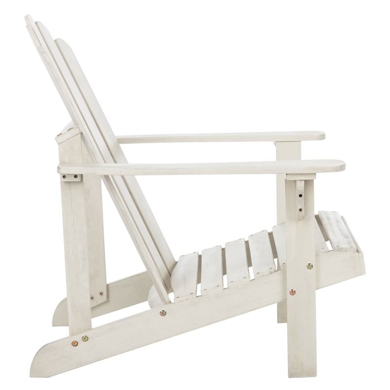Safavieh Topher Adirondack Wood Chair in White