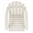 Safavieh Topher Adirondack Wood Chair in White