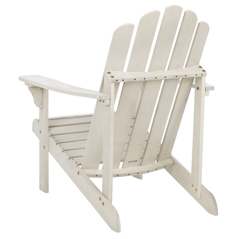 Safavieh Topher Adirondack Wood Chair in White