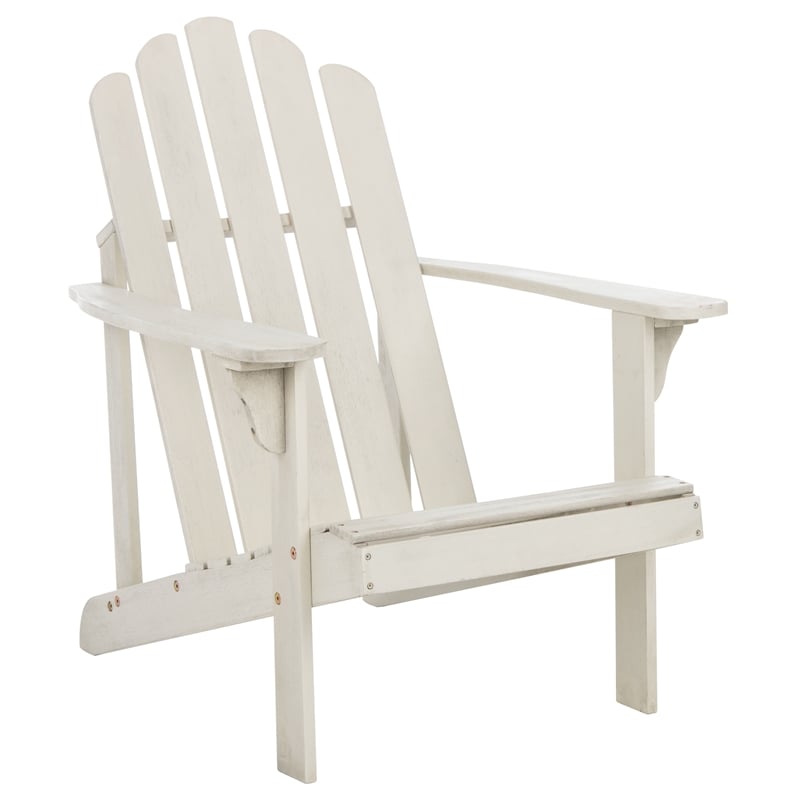 Safavieh Topher Adirondack Wood Chair in White