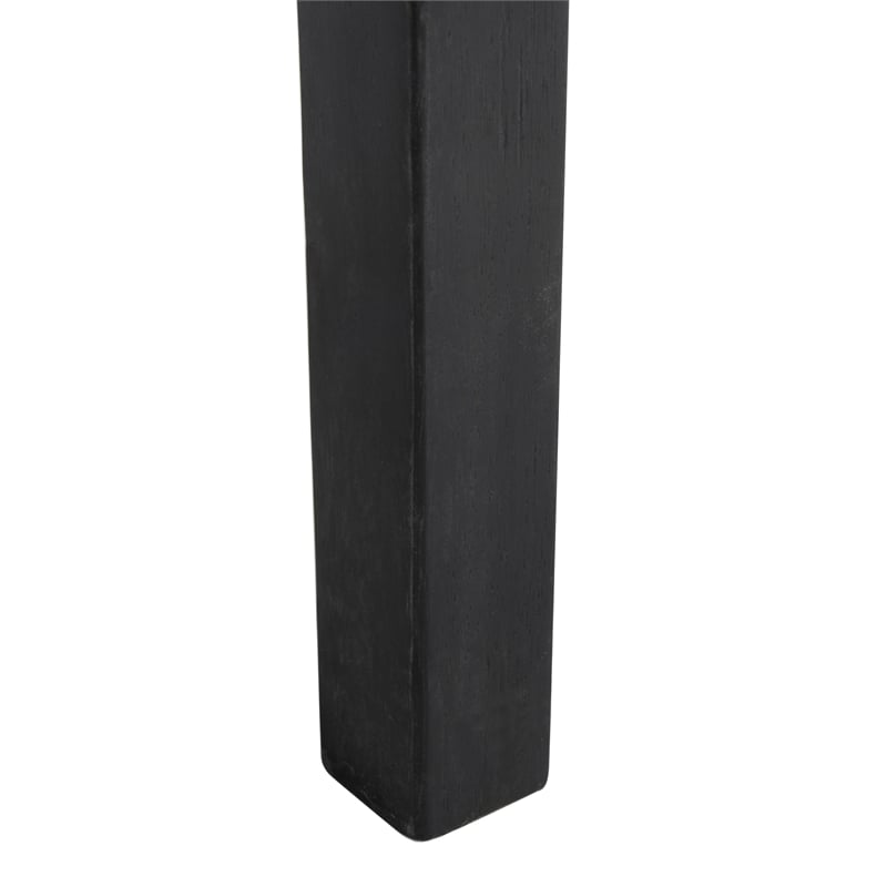 Safavieh Montez 4 Piece Wood and Fabric Set in Black / Beige