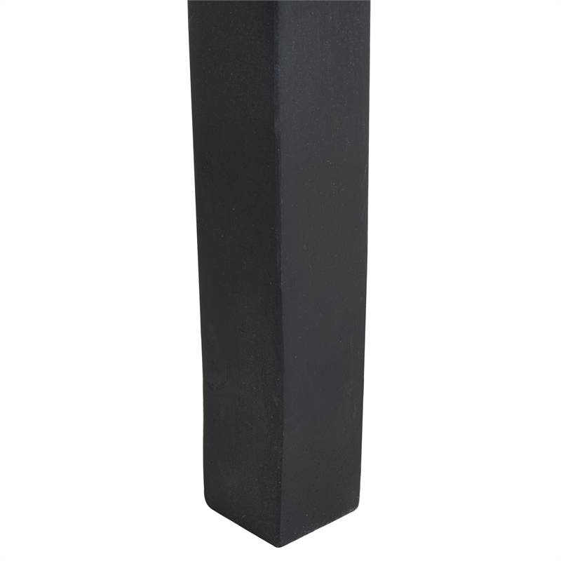 Safavieh Nunzio 4 Piece Wood and Fabric Set in Black / Beige