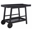 Safavieh Renzo Wood Bar Cart in Black